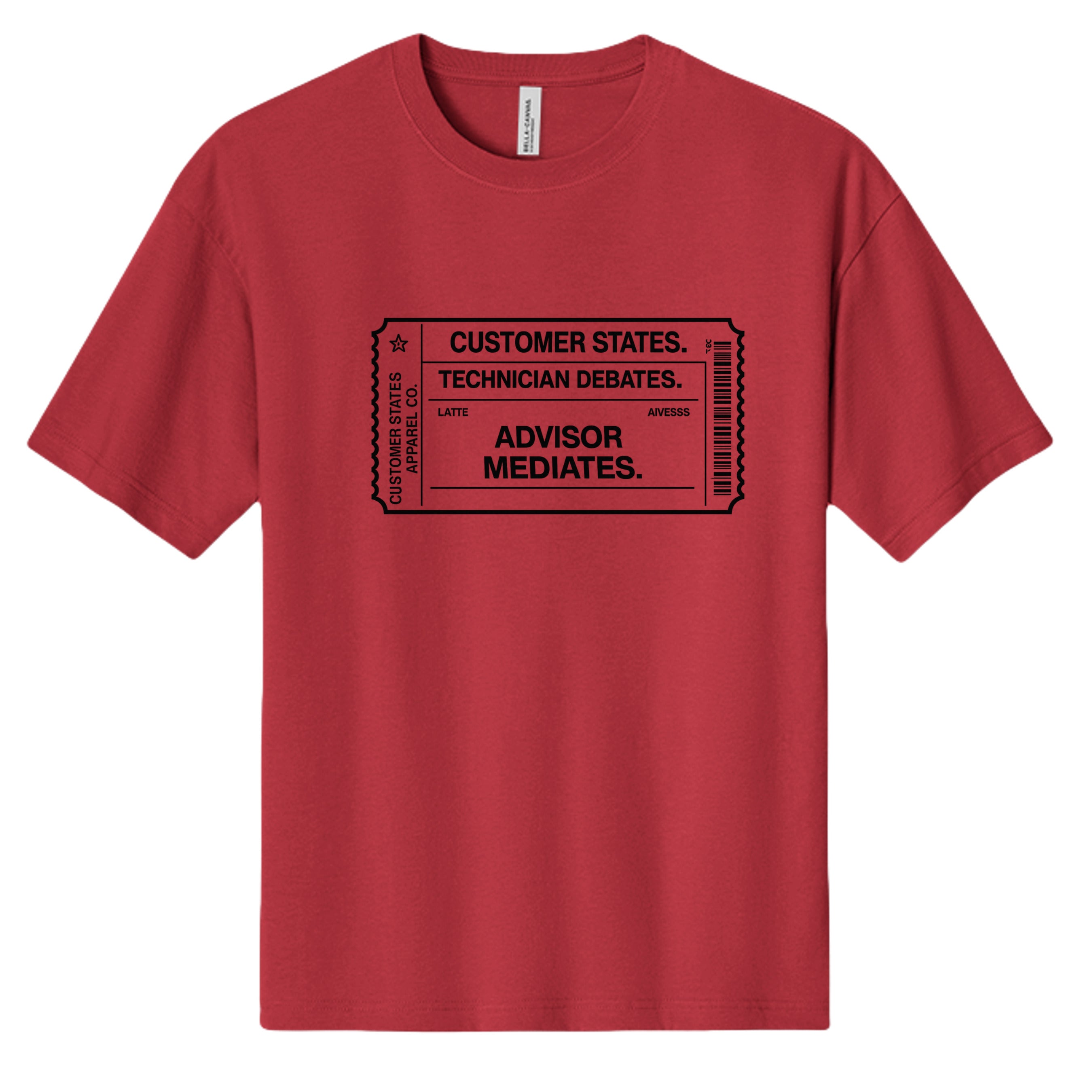 Vintage Red - 3010C - FRONT